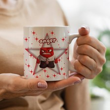 Ters Yüz Anger Baskılı Kupa Bardak