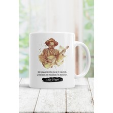 Çay Var Içersen, Ben Var Seversen Aşık Veysel Kupa Bardak