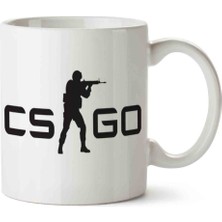 Counter Strike Cs Go 2 Porselen Kupa Bardak