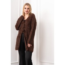 MissVina Softcloud Peluş Bağcıklı Cozy Hırka