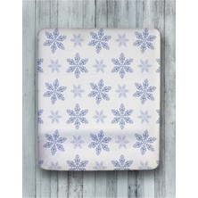 Kar Taneleri Bilek Destekli Mouse Pad