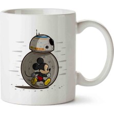 Mickie Mouse Porselen Kupa Bardak