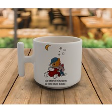 Latte & Espresso El Yapımı Winnie The Pooh Arkadaşlık T Kulp Kupa