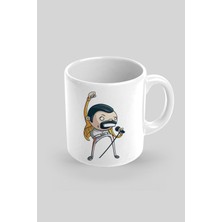 Baskılı Porselen Kupa Bardak