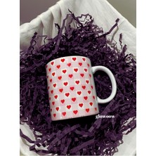 Pembe Kupa, Kalpli Kupa, Kalpli Bardak Altlığı, Doğum Günü Hediyesi, Bardak