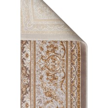 Akbel Halı Persian Per 01 Grey Viskon – Klasik Desenlere Sahip Yüksek Dokuma Sıklığı ile Üretilen 120 Tarak Makine Halısı