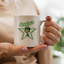 Ters Yüz Dısgust Baskılı Kupa Bardak