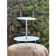 YYK Pasta Dekor Standı Düz