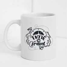 Beyaz Baskılı Kupa