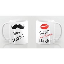 Beyaz Sevgili Çift Kupa Seti