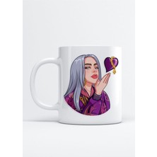Billie Eilish Baskılı Porselen Kupa Bardak