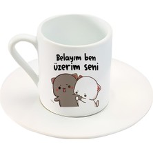 Mochi Cat Türk Kahve Fincanı