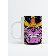 Thanos Çizgi Roman Baskı Porselen Kupa Bardak