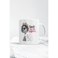 Sanki Siz Çok Şeysiniz Kupa Bardak