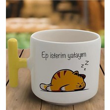 Sarıt Kulp Ep Isterim Yatayım Latte Fincan Modelleri