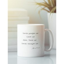 Beyaz Kupa Bardak Nazım Hikmet