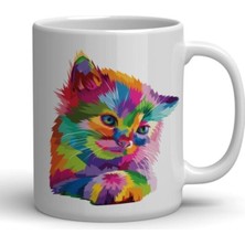 Kedi Baskılı/kupa Bardak