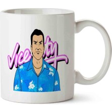 Grand Theft Outo Vice City Porselen Kupa Bardak