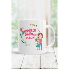 Anneler Günün Kutlu Olsun Kupa Bardak