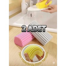 Embays ( 2 Adet ) Çok Amaçlı Nemli Sünger, Pva Temizlik Süngeri, Toz Alma Süngeri, Silgi Sünger