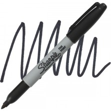 Sharpie Markör Fine Ince Uç Siyah Renk (1 Adet)
