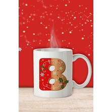 Yılbaşı B Harf Baskılı Kupa