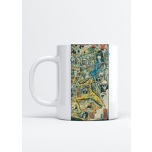 Kill Bill Çizgi Roman Baskılı Porselen Kupa Bardak