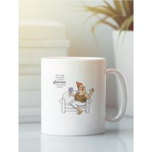 Beyaz Kupa Bardak Arkadaşlık Dostluk Kardeşlik