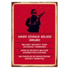 Ahşap Mdf Poster (27X18CM)