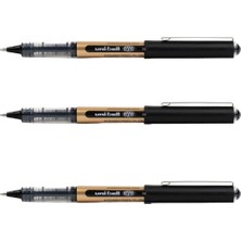 Uni-Ball Uniball Eye Broad 1.0 Roller Kalem Siyah ( Üç Adet )
