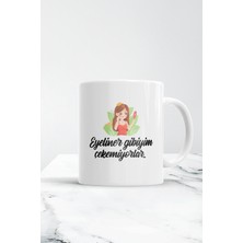 Eyeliner Gibiyim Çekemiyorlar Kupa Bardak