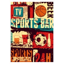 Ahşap Mdf Poster (27X18CM)