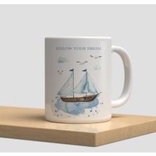 Beyaz Kupa Bardak A285 - Aşk Sevgi Sevgililer Günü Doğumgünü Yılbaşı Çiçek Kış Mevsimi Kahve Çay