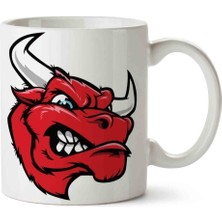 Angry Bull Porselen Kupa Bardak