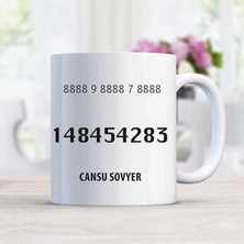 Vesvese Sayı Sekans Kişiye Özel Kupa Bardak