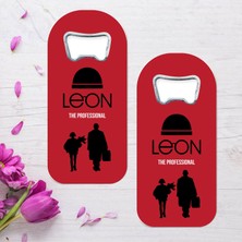 Hediyene Bak Leon The Professional Özel Tasarımlı Oval Uzun Açacaklı Magnet