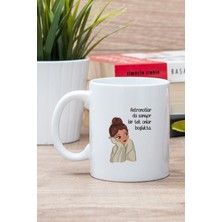 Beyaz Astronotlar Sanıyor Baskılı Kupa Bardak