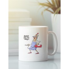 Beyaz Kupa Bardak Arkadaşlık Dostluk Kardeşlik