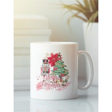 Beyaz Porselen Kupa Bardak Yeni Yıl Yılbaşı Kurşun Asker