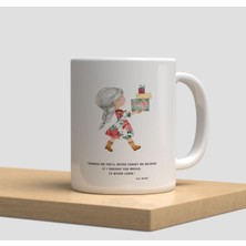 Beyaz Kupa Bardak A152- Kitap Okumak Kitap Sevgisi