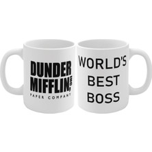 The Office Tv Series World's Best Boss Baskılı Kupa Bardak