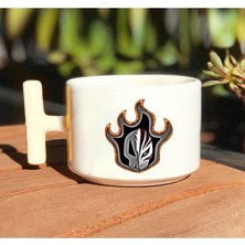 Bleach Baskılı Beyaz T Kulp Kupa Bardak