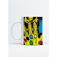 Thanos Sonsuzluk Taşları Çizgi Roman Baskılı Porselen Kupa Bardak