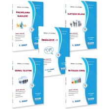 Egem Eğitim Yayınları Aöf 1. Sınıf Marka Iletişimi Güz Dönemi Konu Anlatımlı Soru Bankası (Set)