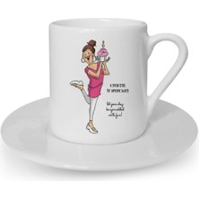 Türk Kahvesi Fincanı Arkadaşlık Kardeşlik Dostluk