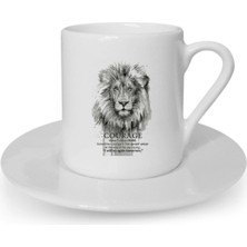 Türk Kahvesi Fincanı Aslan