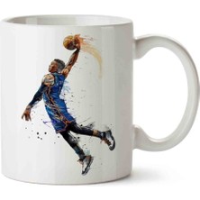 Basketbol Porselen Kupa Bardak