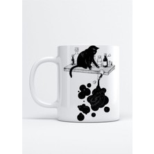 Kedi Aesthetic Baskılı Kupa Bardak