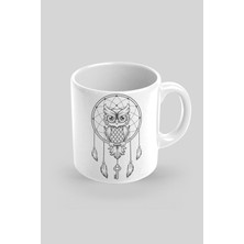 Baykuş Baskılı Kupa Bardak