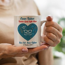 Kişiye Özel Babalar Günü Kupa Bardak Modelleri